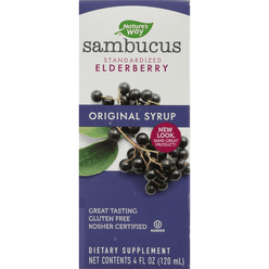 Nature's Way Original Sambucus Elderberry Syrup - 4 Ounce