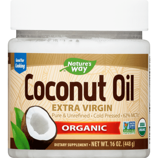 Nature's Way EfaGold Coconut Oil - 16 Ounce