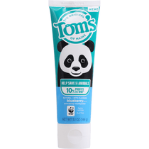 Tom's of Maine Toothpaste, Anticavity, Blueberry Flavor - 5.1 Ounce