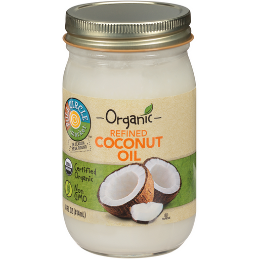 Full Circle Organic Refined Coconut Oil - 14 Ounce