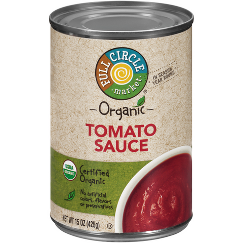 Full Circle Organic Tomato Sauce - 15 Ounce