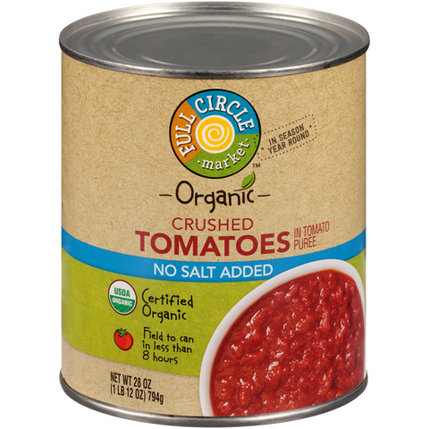 Full Circle Organic NSA Crushed Tomatoes - 28 Ounce