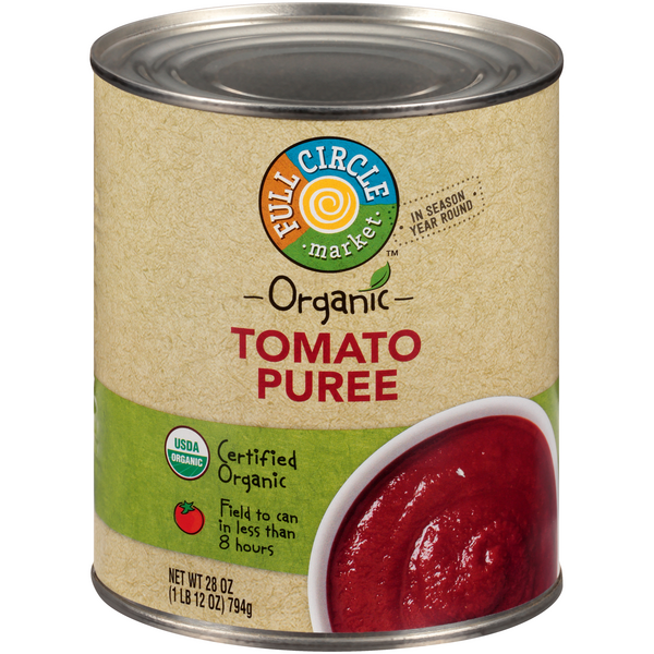 Full Circle Organic Tomato Puree - 28 Ounce