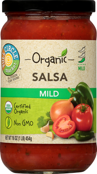 Full Circle Organic Mild Salsa - 16 Ounce