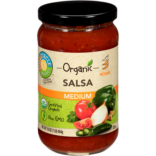 Full Circle Organic Medium Salsa - 16 Ounce