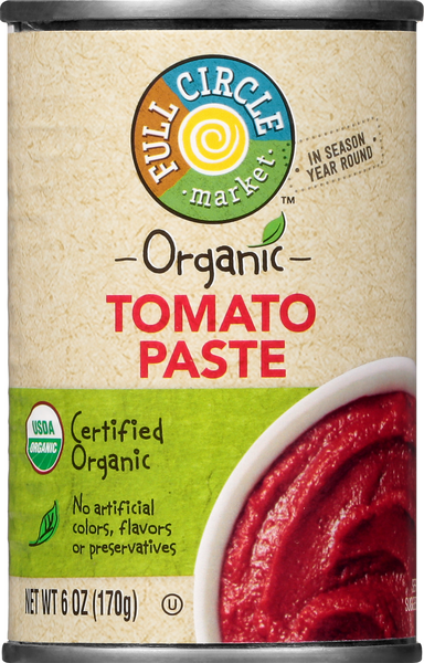 Full Circle Organic Tomato Paste - 6 Ounce