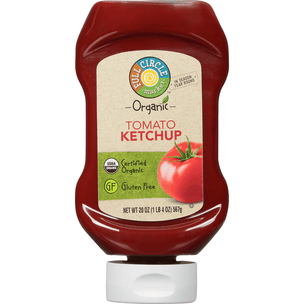 Full Circle Organic Tomato Ketchup Easy to Squeeze - 20 Ounce