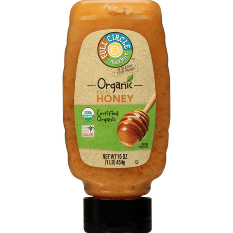 Full Circle Organic Pure Honey - 16 Ounce
