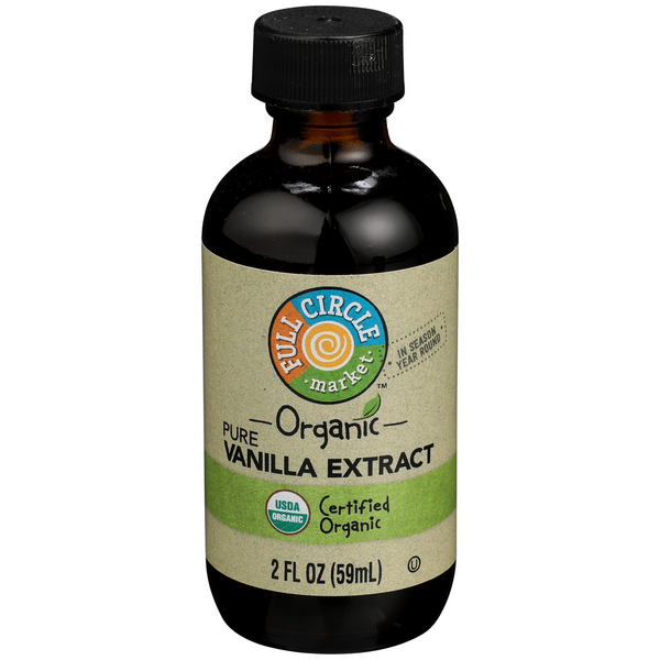 Full Circle Organic Pure Vanilla Extract - 2 Ounce