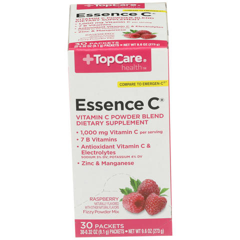 TopCare Essence C Vitamin Supplement Raspberry - 9.6  CT