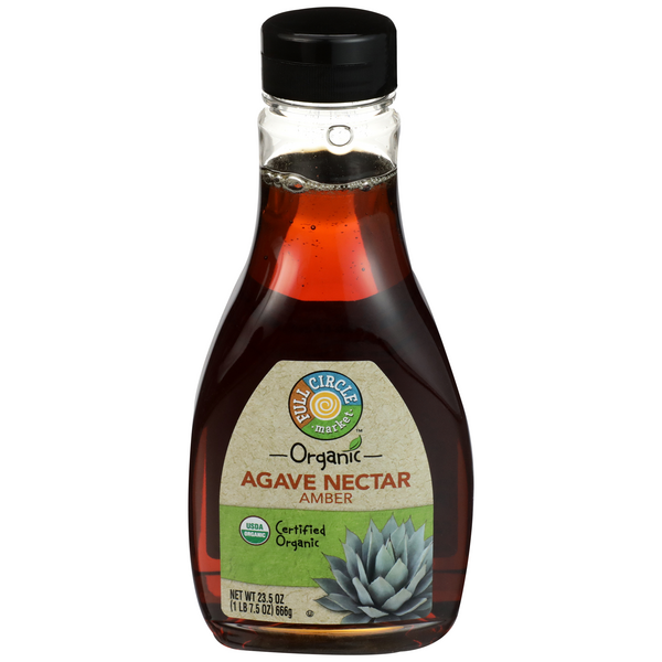 Full Circle Organic Agave Nectar Amber - 23.5 Ounce