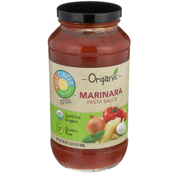 Full Circle Organic Marinara Pasta Sauce - 24 Ounce
