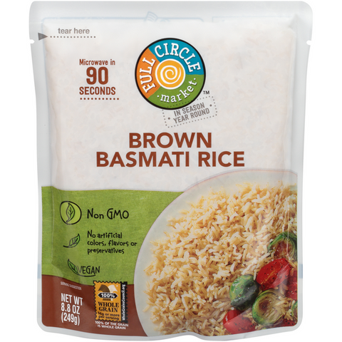 Full Circle Brown Basmati Rice - 8.8 Ounce