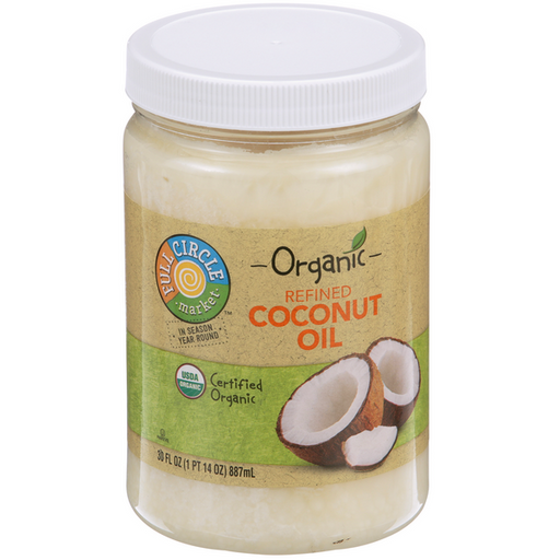 Full Circle Organic Refined Coconut Oil - 30 Ounce