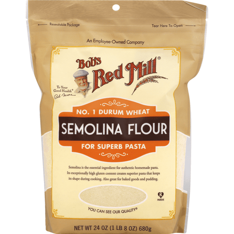 Bob's Red Mill Semolina Pasta Flour   - 24 Ounce