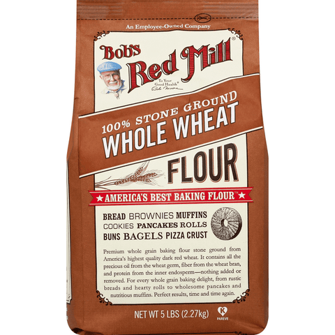Bob's Red Mill Whole Wheat Flour

 - 5 Pound