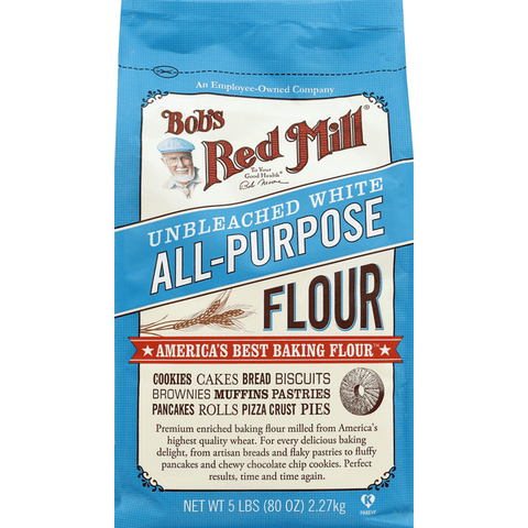 Bob's Red Mill Unbleached White All-Purpose Baking Flour

 - 5 Pound