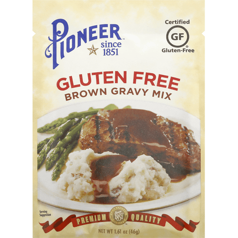 Pioneer Brand Gluten Free Brown Gravy Mix - 1.61 Ounce