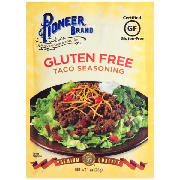 Pioneer Brand Gluten Free Taco Seasoning - 1 Ounce