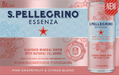 San Pellegrino Essenza Mineral Water, Pink Grapefruit & Citrus Blend 8Pk - 11.15 Ounce