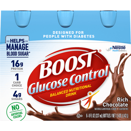 Boost Glucose Control Chocolate Sensation Nutritional Drink 6Pk - 8 Ounce