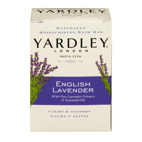 Yardley London Naturally Moisturizing Bath Bar English Lavender