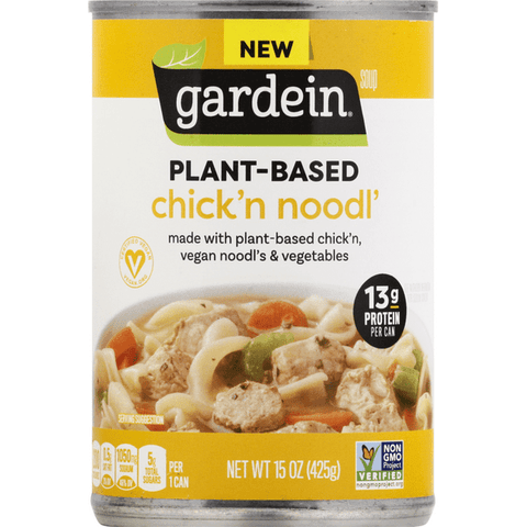Gardein Soup, Chick'N Noodl', Plant-Based - 15 Ounce