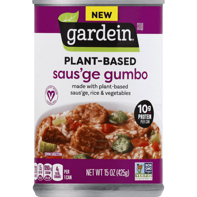 Gardein Soup, Saus'Ge Gumbo, Plant-Based - 15 Ounce