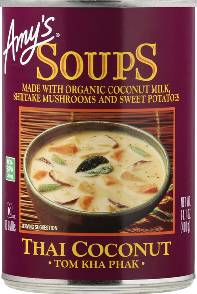 Amys Soups, Thai Coconut - 14.1 Ounce