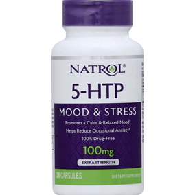 Natrol 5-HTP 100 mg Dietary Supplement Capsules - 30 Each