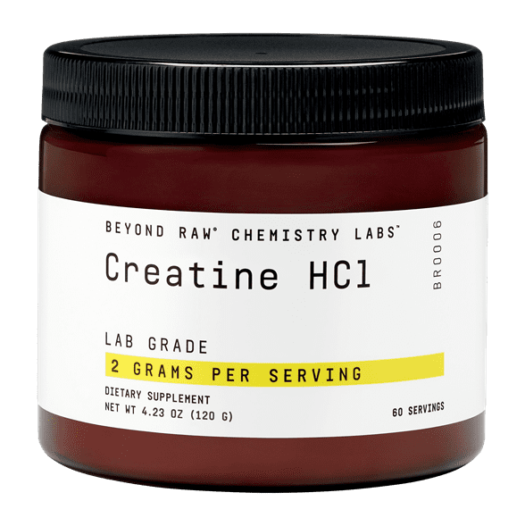 Beyond Raw® Chemistry Labs Creatine HCL - 4.2 Ounce