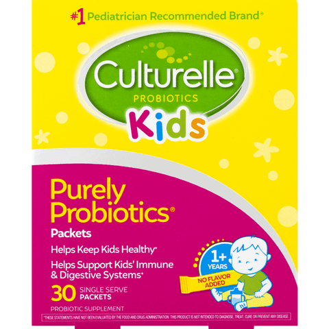 Culturelle Kids Probiotic Single Serve Packets - 30 Count