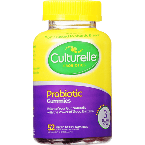 Culturelle Probiotic, Mixed Berry, Gummies - 52 Count