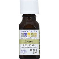 Aura Cacia Lemon Renewing Essential Oil   - 0.5 Ounce