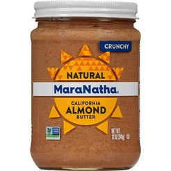 Maranatha All Natural No Stir Crunchy Almond Butter - 12 Ounce