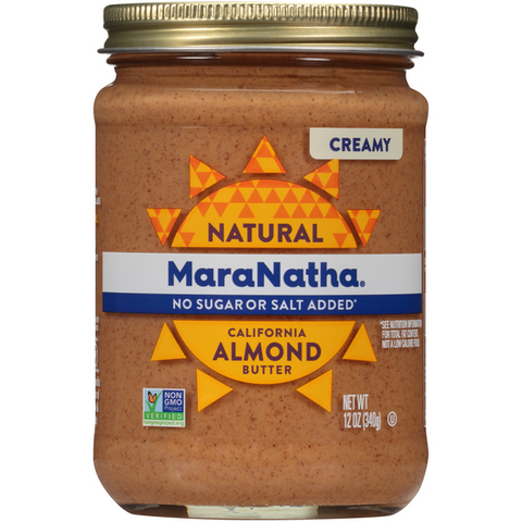 MaraNatha No Stir Creamy Almond Butter - 12 Ounce