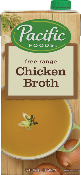 Pacific Free Range Chicken Broth - 32 Ounce