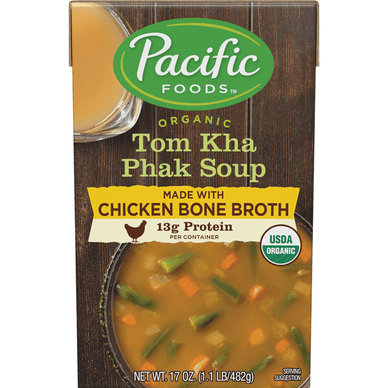 Pacific Foods Organic Tom Kha Phak Soup - 17 Ounce