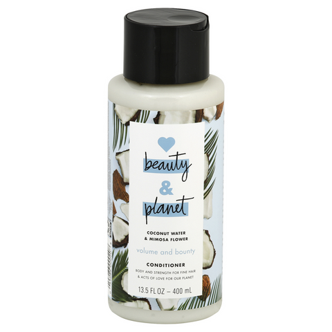 Love Beauty And Planet Volume And Bounty Coconut Water & Mimosa Flower Conditioner - 16 Ounce