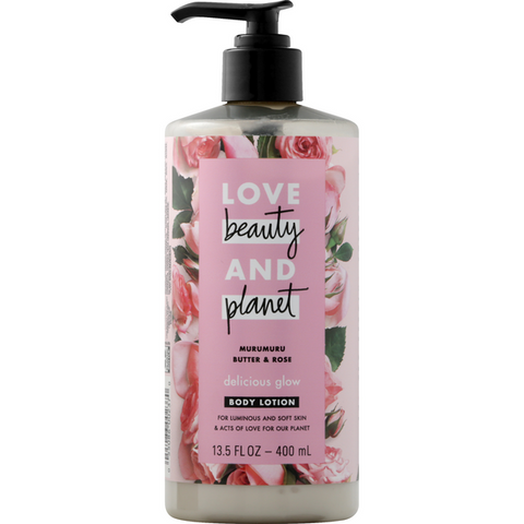 Love Beauty And Planet Murumuru Butter & Rose Body Lotion - 13.5 Ounce
