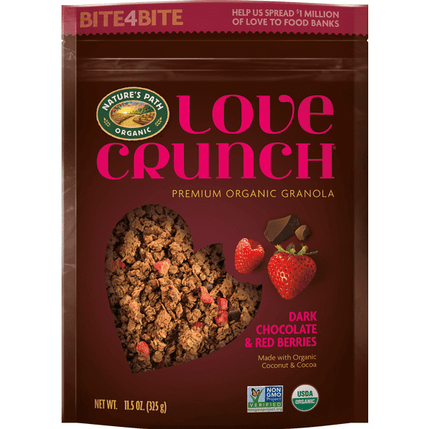 Nature's Path Organic Love Crunch Dark Chocolate & Red Berries Premium Organic Granola - 11.5 Ounce