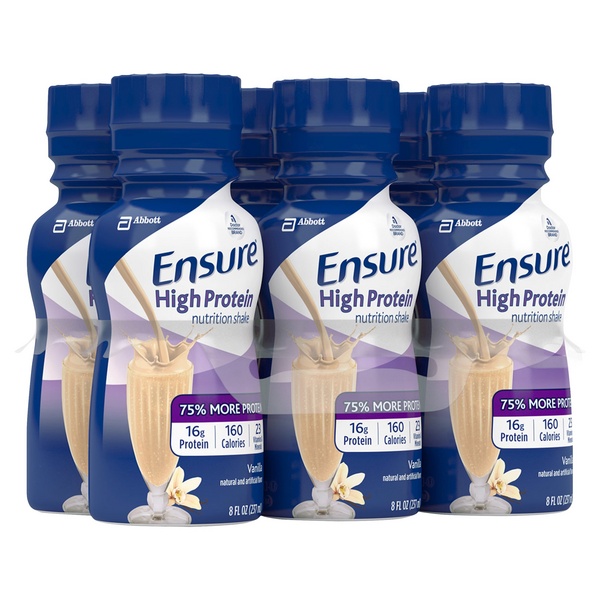 Ensure Active High Protein for Muscle Health Nutrition Shake Vanilla 6Pk - 8 Ounce