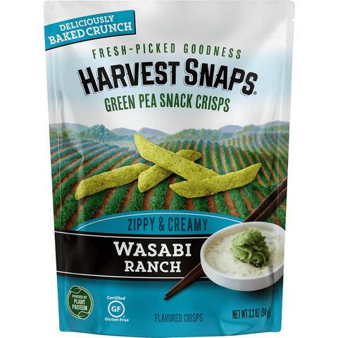 Harvest Snaps Wasabi Ranch - 3.3 Ounce
