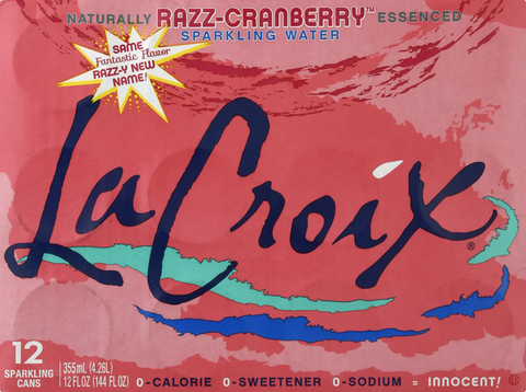 LaCroix Razz-Cranberry Sparkling Water 12 Pack - 12 Each