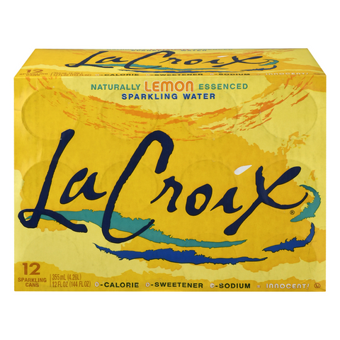LaCroix Lemon Sparkling Water 12 Pack - 12 pack