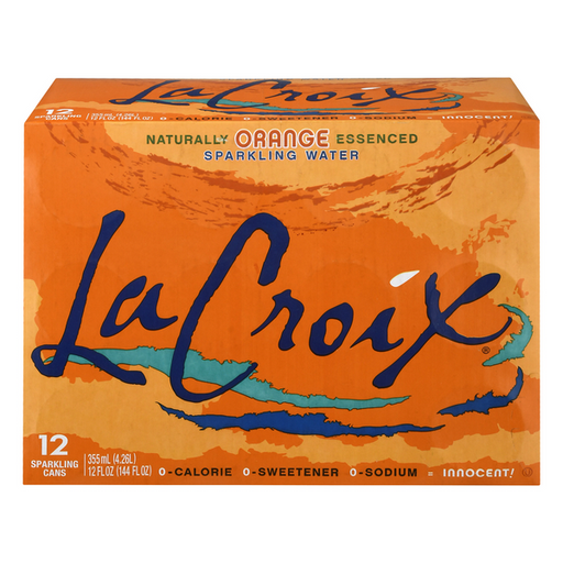 LaCroix Orange Sparkling Water 12 Pack - 12 Each