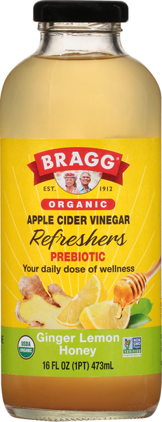 Bragg Organic Apple Cider Vinegar Ginger Spice Drink - 16 Ounce