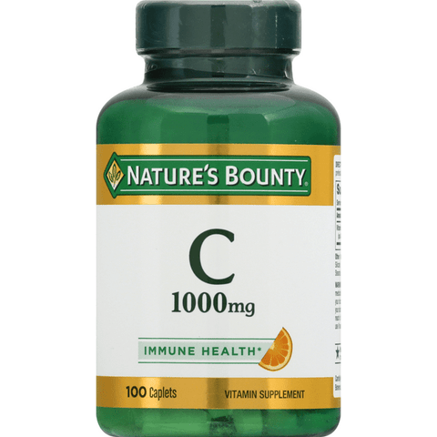 Nature's Bounty Pure Vitamin C-1000 mg Caplets - 100 Each