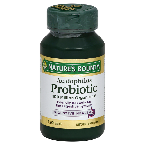 Nature's Bounty Acidophilus Probiotic Tablets - 120 Each