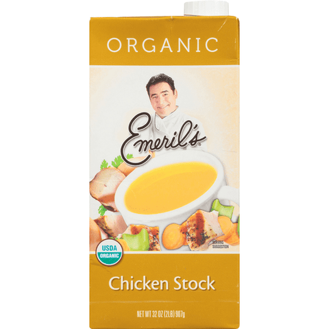 Emeril's Organic Chicken Stock - 32 Ounce